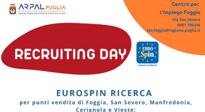 recruiting day eurospin foggia