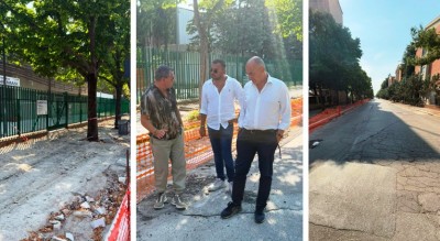 foggia lavori via sbano