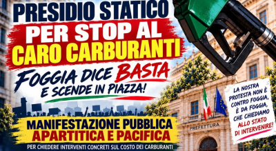 manifestazione carburante foggia