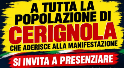 manifestazione carburante cerignola