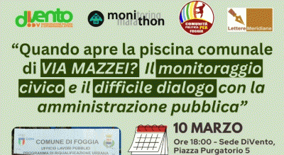 DiVento monitoraggio piscina via mazzei