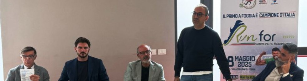 ..run for foggia conferenza stampa