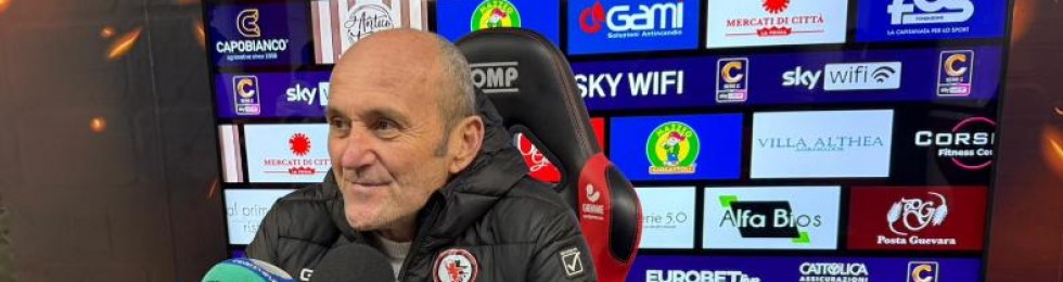 ..cangelosi allenatore calcio foggia conferenza stampa