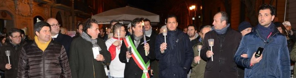 Fiaccolata Criminalità