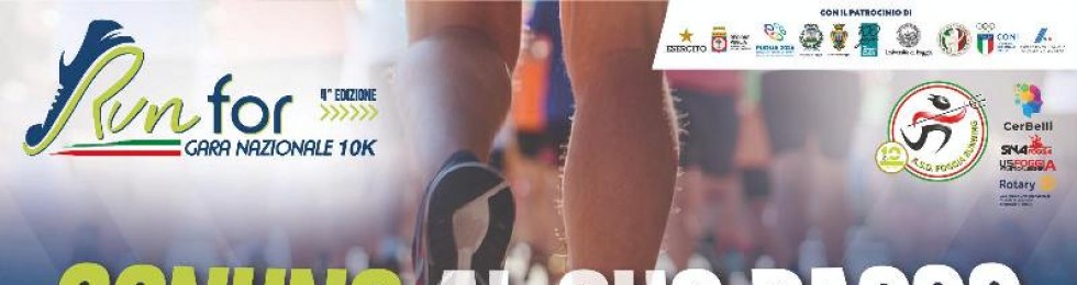 ..run for foggia 2026 locandina